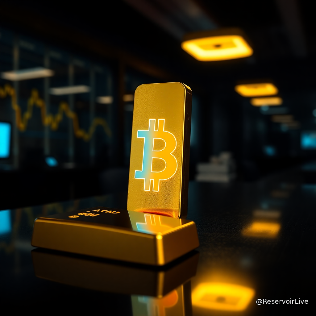 Graphique comparatif montrant les cycles de prix des ETF or depuis 2004 et projection analogique pour Bitcoin ETF 2024-2026