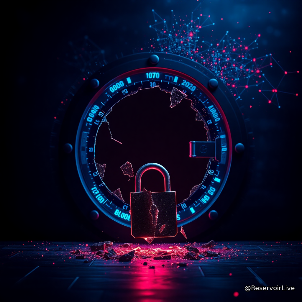 Graphique statistique montrant 972 millions de dollars perdus en piratages crypto en 2026, avec analyse des vulnérabilités de sécurité