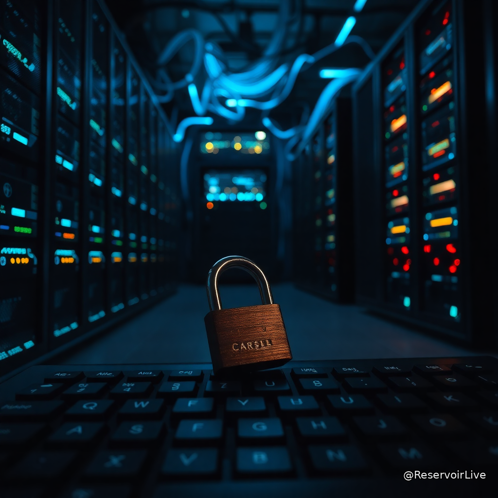 Illustration représentant un exploit de sécurité sur le réseau Lightning de Bitcoin affectant les serveurs des marchands
