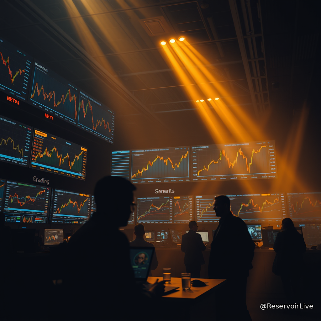 Graphique montrant le cours du Bitcoin franchissant 68 000 dollars avec volume de liquidations massives