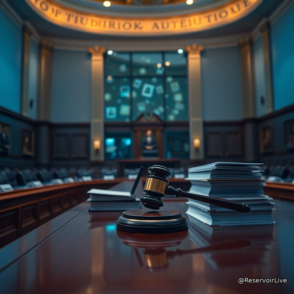 Logo CFTC et interface de gestion de fonds crypto illustrant la consultation réglementaire