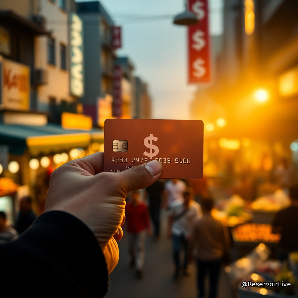 Illustration d'une carte Visa adossée aux stablecoins lancée par MoneyGram pour les transferts de fonds numériques
