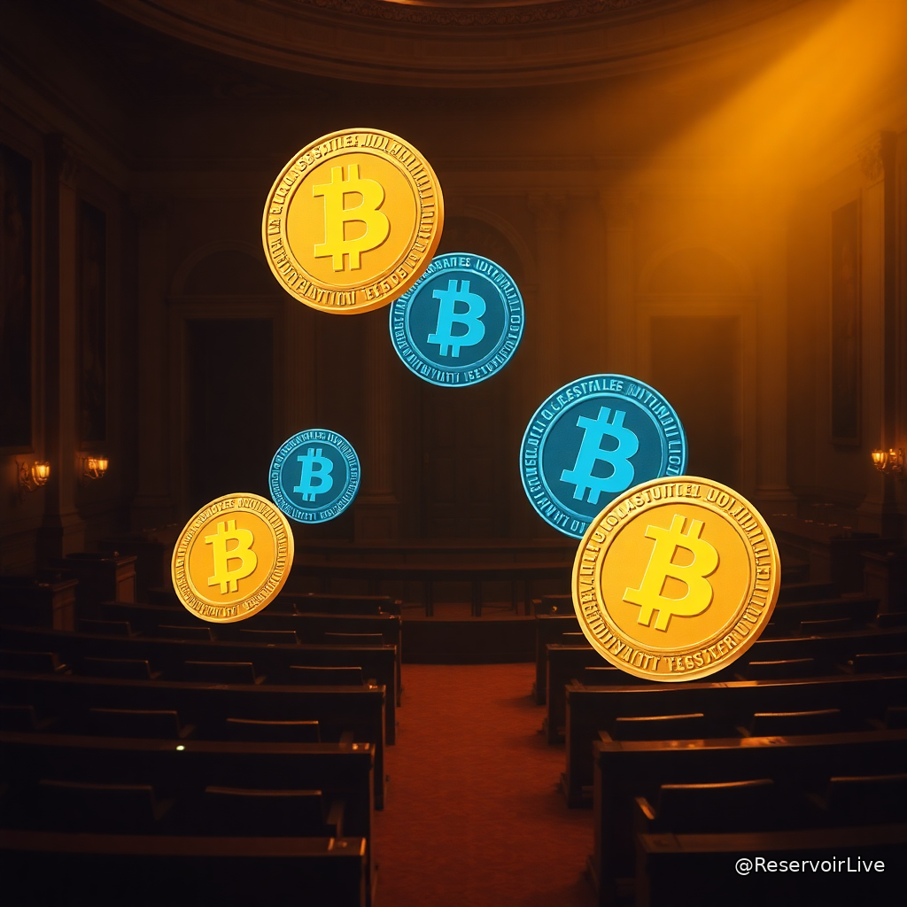 Le Capitole américain symbolisant le vote du Clarity Act au Sénat sur la réglementation des cryptomonnaies