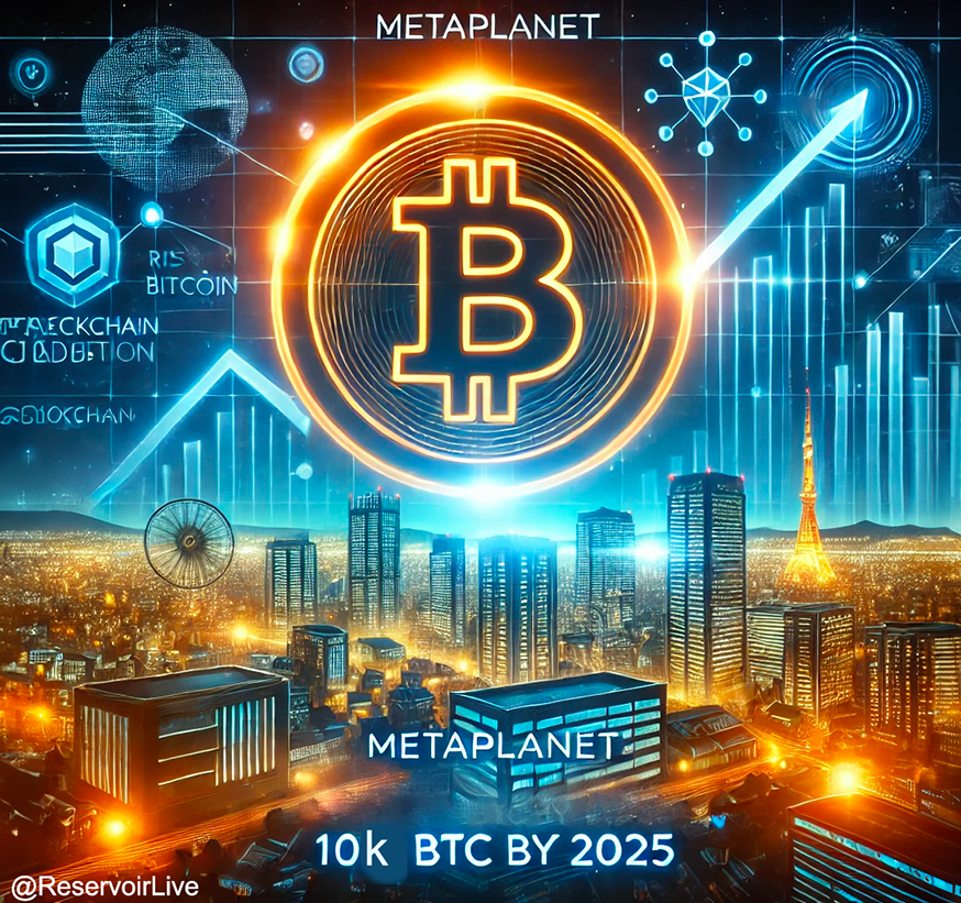 Metaplanet vise 10 000 BTC d’ici 2025 : le leader crypto japonais dévoile ses ambitions