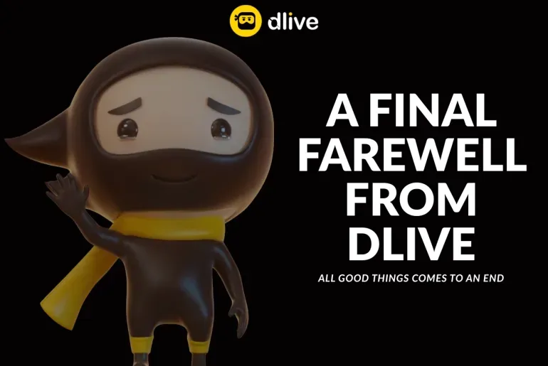 DLive ferme.