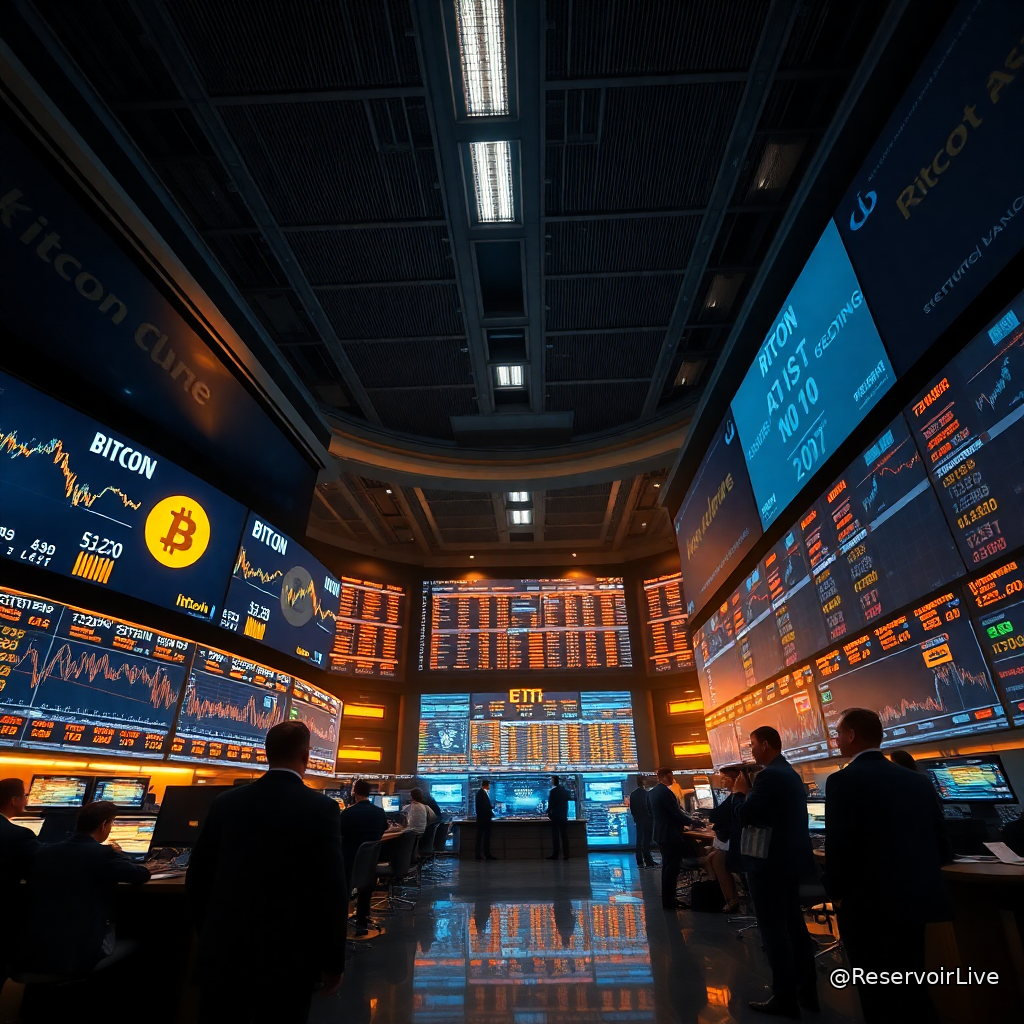 ETF Bitcoin spot : 987 M$ d'afflux institutionnels en 1 semaine